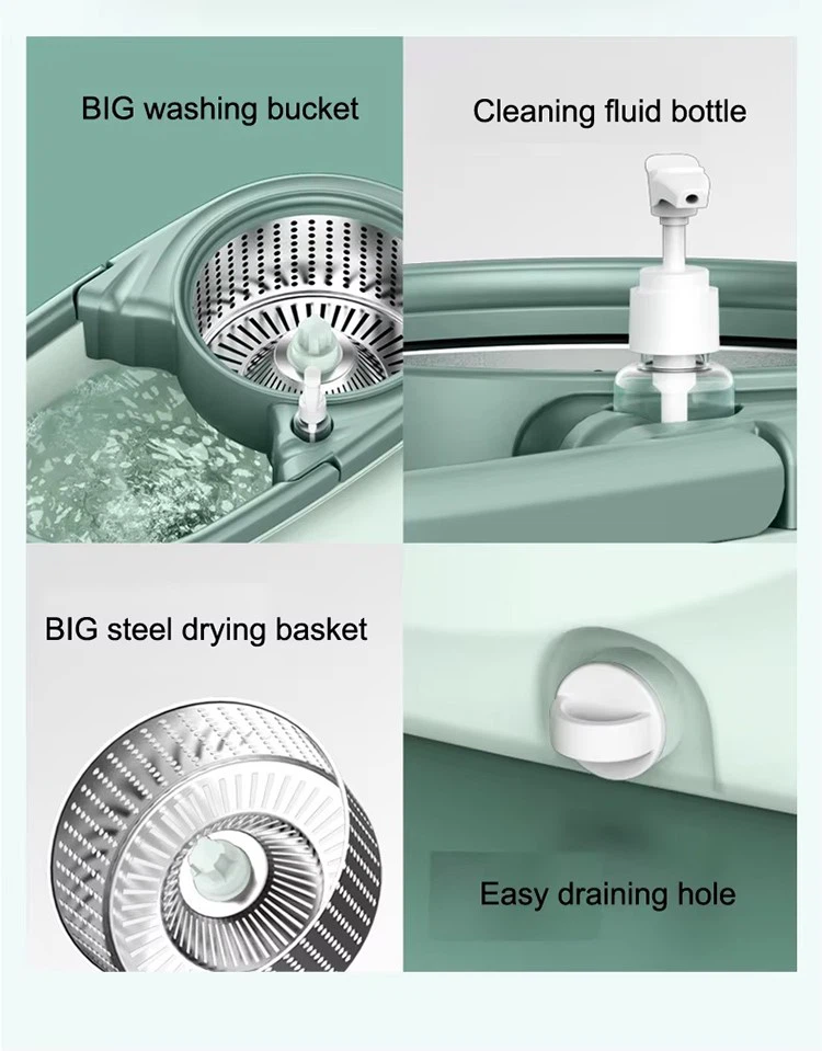 spin and clean mop and bucket spin and clean mop and bucket