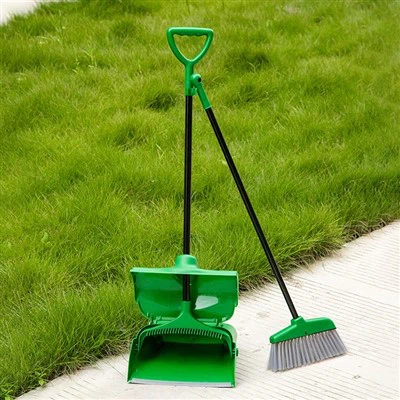 ชุดไม้กวาดและที่โกยผงพับได้